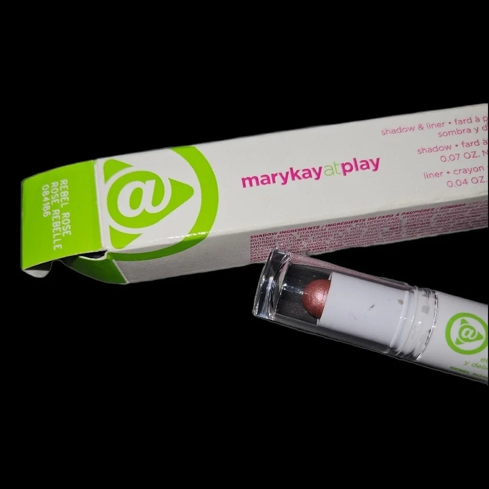 Mary Kay At Play Shadow And Liner Rebel Rose Discontinued‎ New